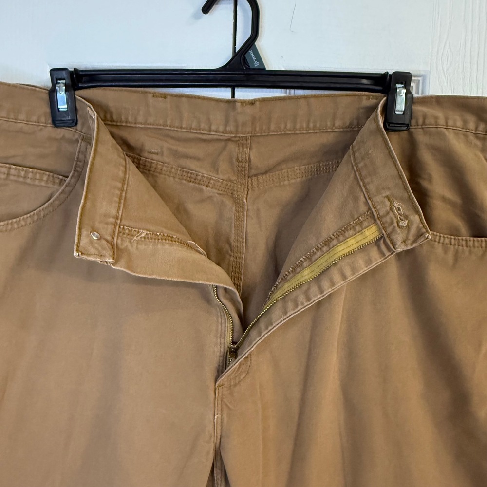Wrangler Carpenter Shorts Work Utility Casual Brown Cotton Size 42 - Picture 4 of 5
